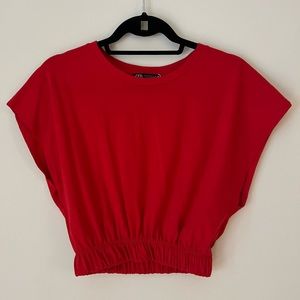 Red Zara Top